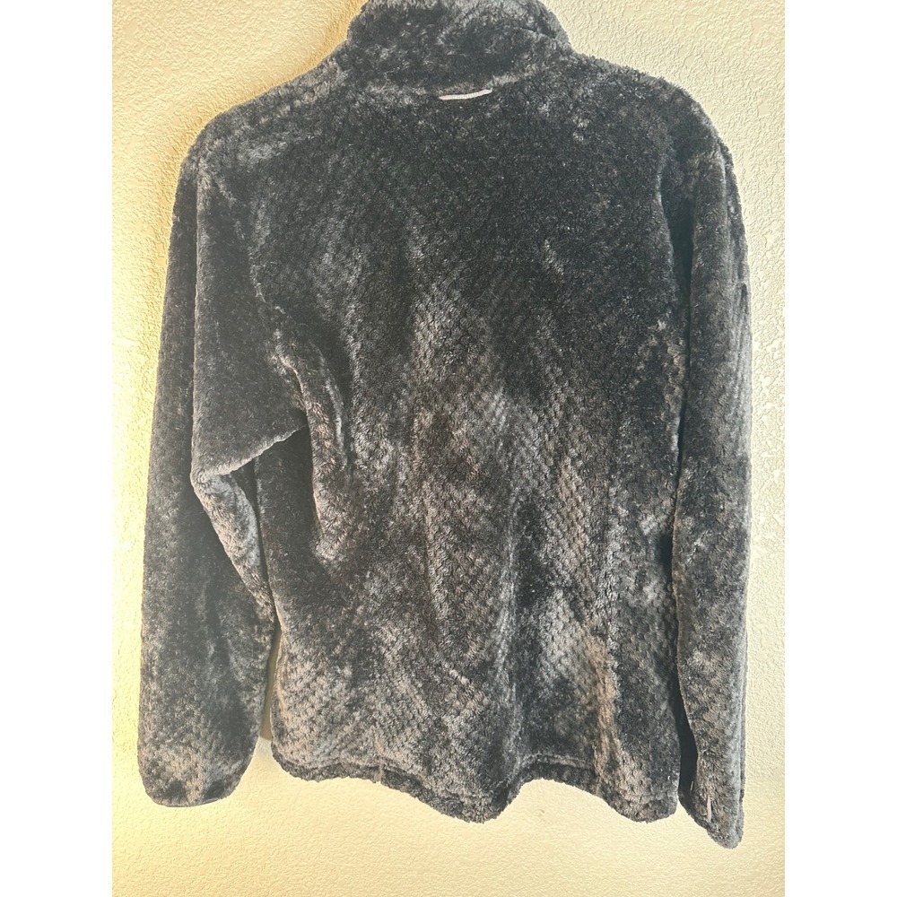 Columbia Women's Black Interchange Plush High Pile Fleece Full Zip Jacket Size M - Picture 6 of 9